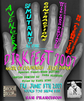 dirkfest poster by JOhn Gullak