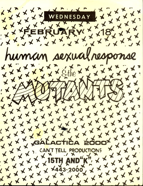 human sexual response and the mutants at galactica 2000
